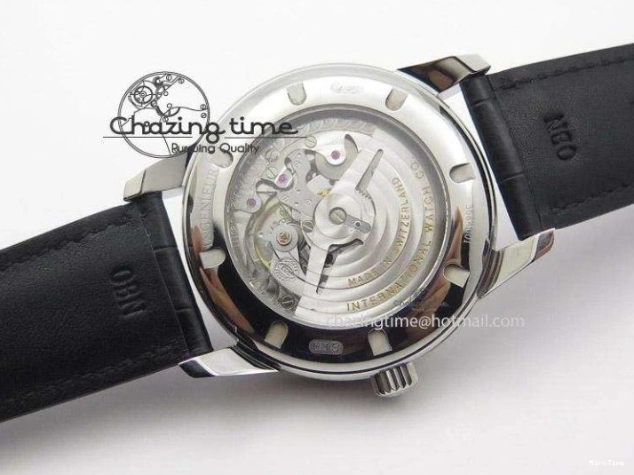 MIROTIME 0303 Affordable Ingeniuer St.Laurens SS Brown Dial MK 1:1 Best Edition On Black Leather Strap A 7365